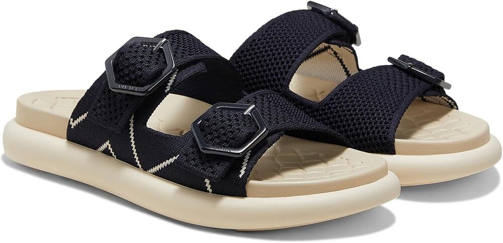 Vivaia Isadora AdaptAll Soft Footbed Comfort All Day Casual Navy Sandals 10.5